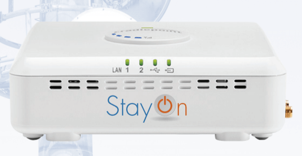 StayOn cellular backup machine, backup internet machine.